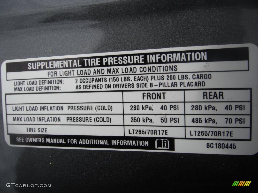 2006 Dodge Ram 2500 Sport Quad Cab Info Tag Photos