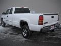 2005 Summit White GMC Sierra 2500HD SLE Extended Cab  photo #5