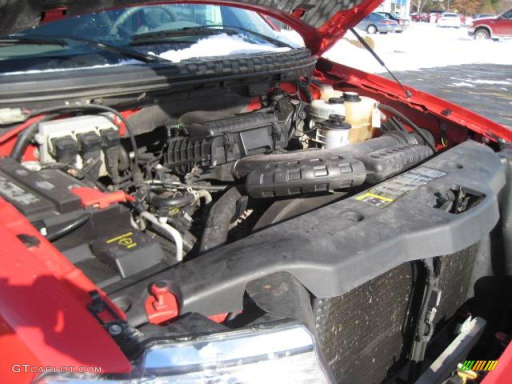 2004 F150 XLT SuperCab 4x4 - Bright Red / Dark Flint photo #18