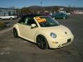 2003 Mellow Yellow Volkswagen New Beetle GLS 1.8T Convertible  photo #3