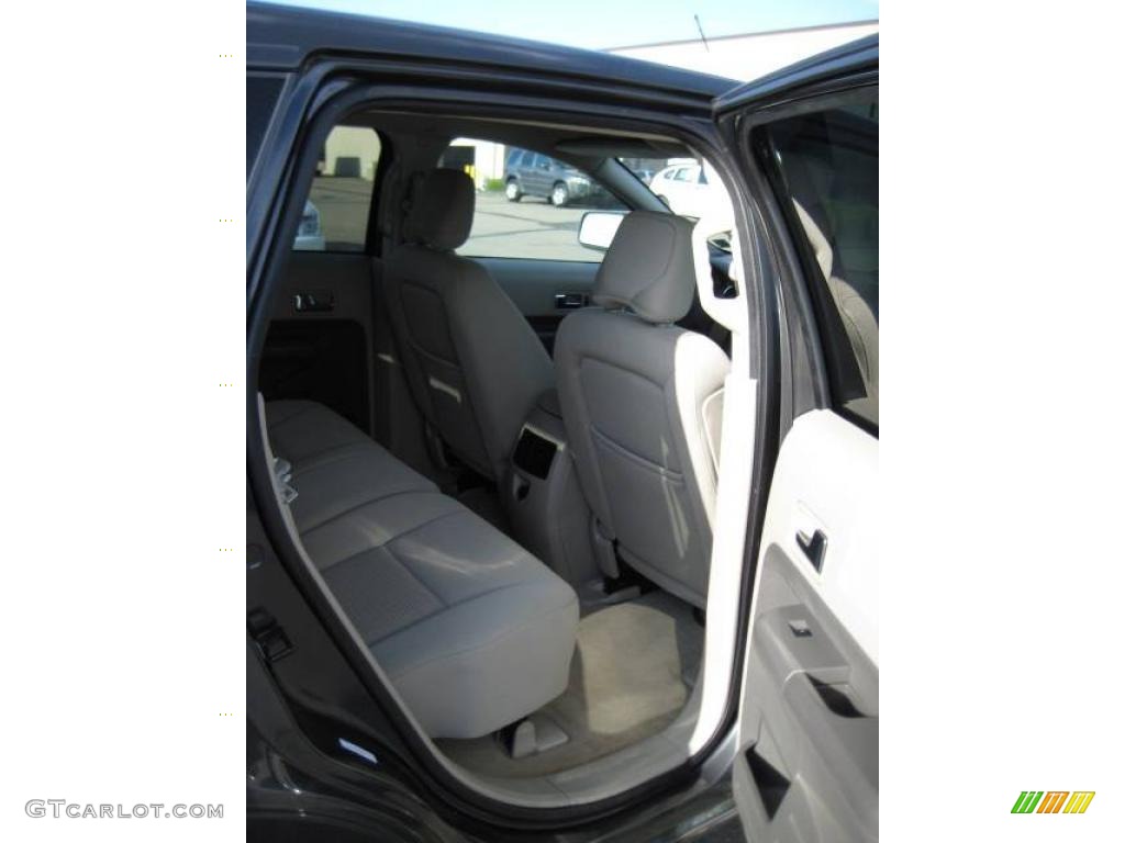 2007 Edge SE AWD - Carbon Metallic / Medium Light Stone photo #9