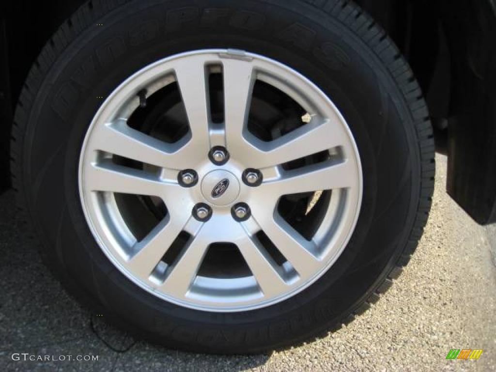 2007 Edge SE AWD - Carbon Metallic / Medium Light Stone photo #15