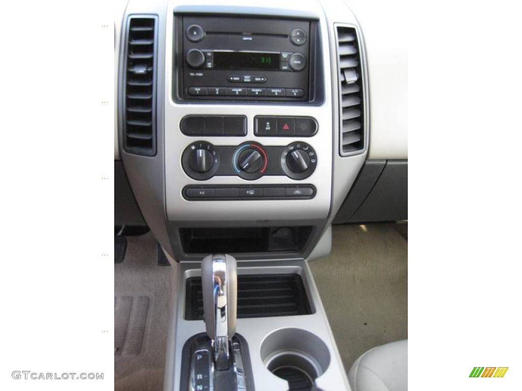 2007 Edge SE AWD - Carbon Metallic / Medium Light Stone photo #24