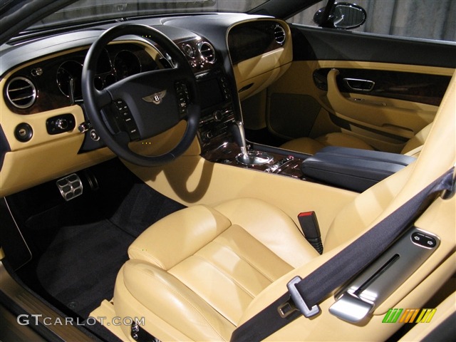 2005 Continental GT  - Dark Sapphire / Saffron photo #6