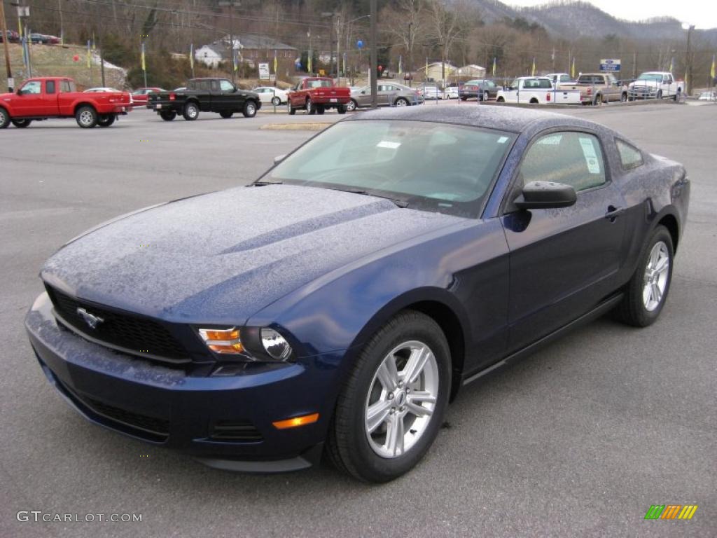 Kona Blue Metallic 2011 Ford Mustang V6 Coupe Exterior Photo #43768827