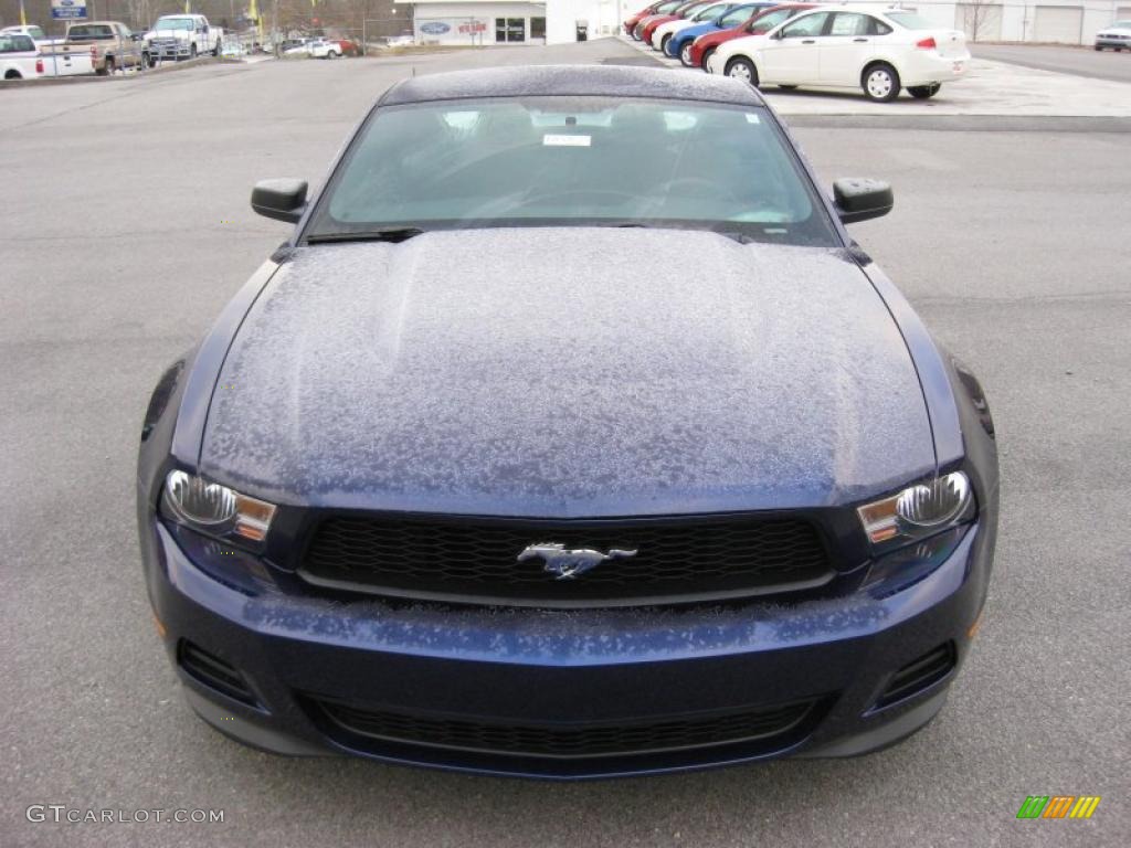 2011 Mustang V6 Coupe - Kona Blue Metallic / Charcoal Black photo #3