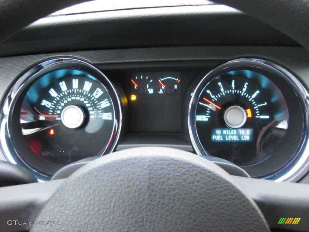 2011 Ford Mustang V6 Coupe Gauges Photo #43769196