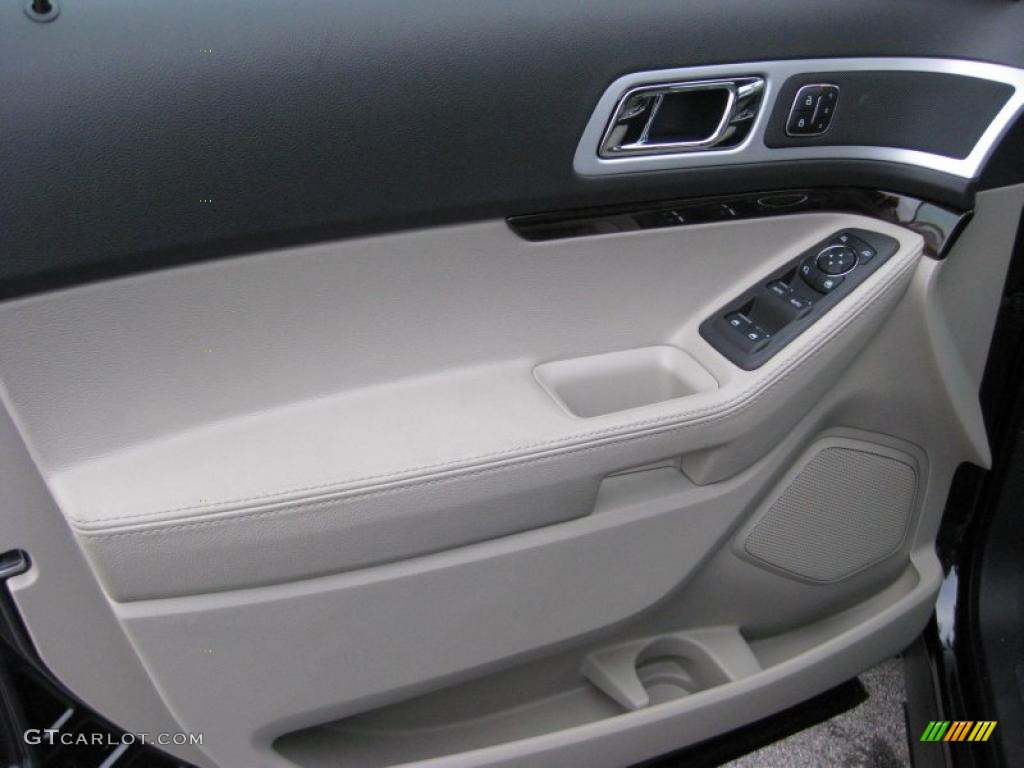 2011 Ford Explorer Limited 4WD Medium Light Stone Door Panel Photo #43769456