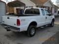 2001 Oxford White Ford F250 Super Duty XLT SuperCab 4x4  photo #5