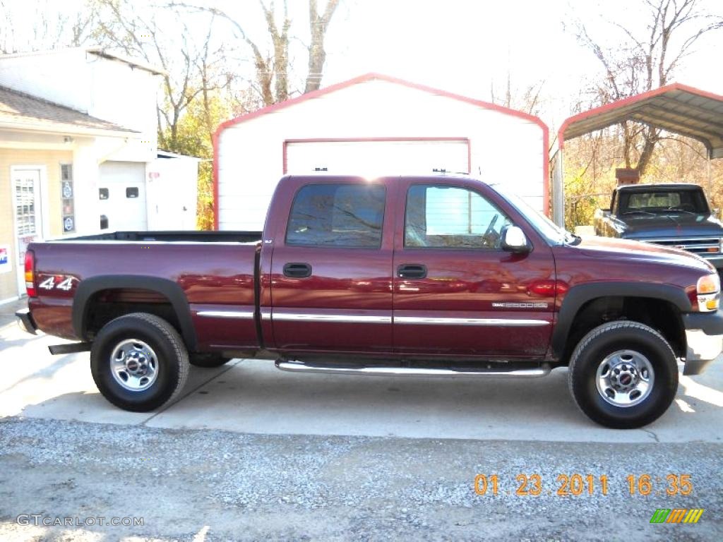 Dark Toreador Red Metallic GMC Sierra 2500HD