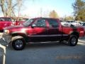 2001 Dark Toreador Red Metallic GMC Sierra 2500HD SLT Crew Cab 4x4  photo #5