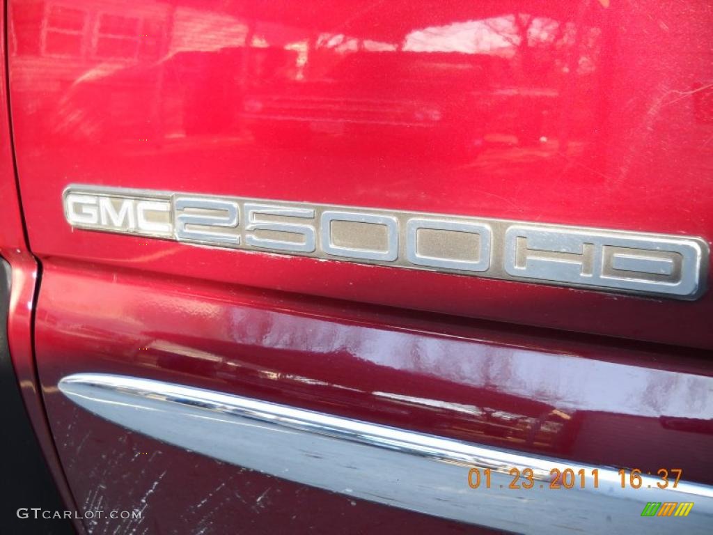 2001 GMC Sierra 2500HD SLT Crew Cab 4x4 Marks and Logos Photo #43770904