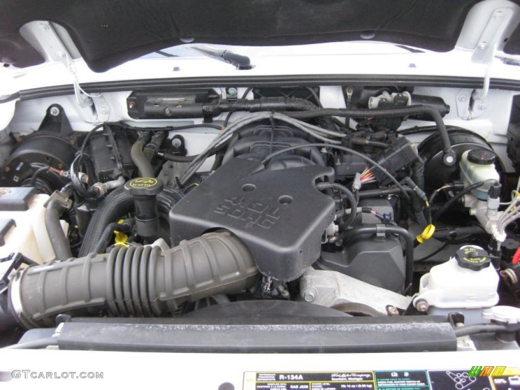 2003 Ford Ranger XL Regular Cab 4x4 4.0 Liter SOHC 12-Valve V6 Engine Photo #43771384