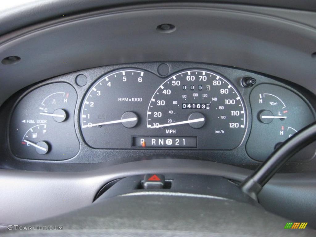 2003 Ford Ranger XL Regular Cab 4x4 Gauges Photo #43771608