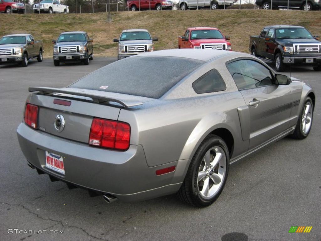 Vapor Silver Metallic 2009 Ford Mustang GT/CS California Special Coupe Exterior Photo #43772632