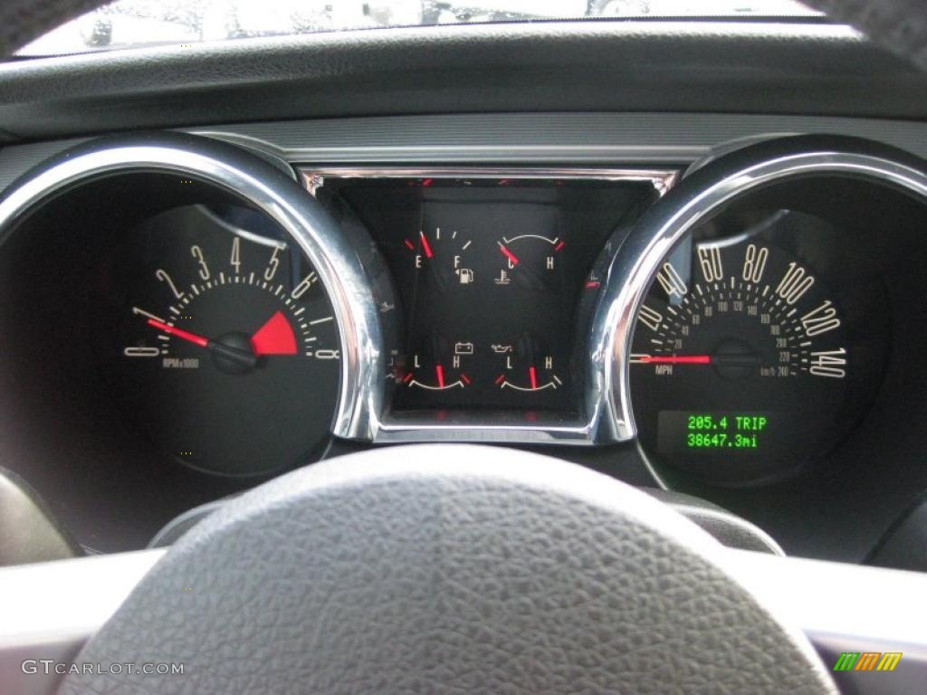 2009 Ford Mustang GT/CS California Special Coupe Gauges Photo #43772816
