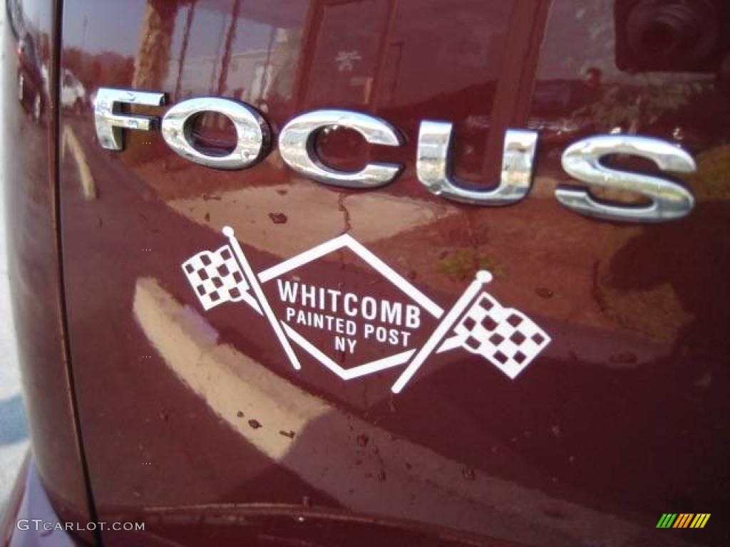 2007 Focus ZX3 S Coupe - Dark Toreador Red Metallic / Charcoal photo #25