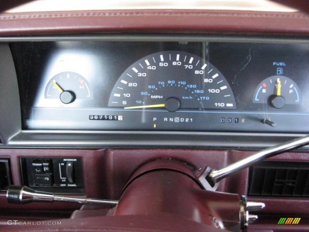 1994 Oldsmobile Cutlass Ciera S Gauges Photos