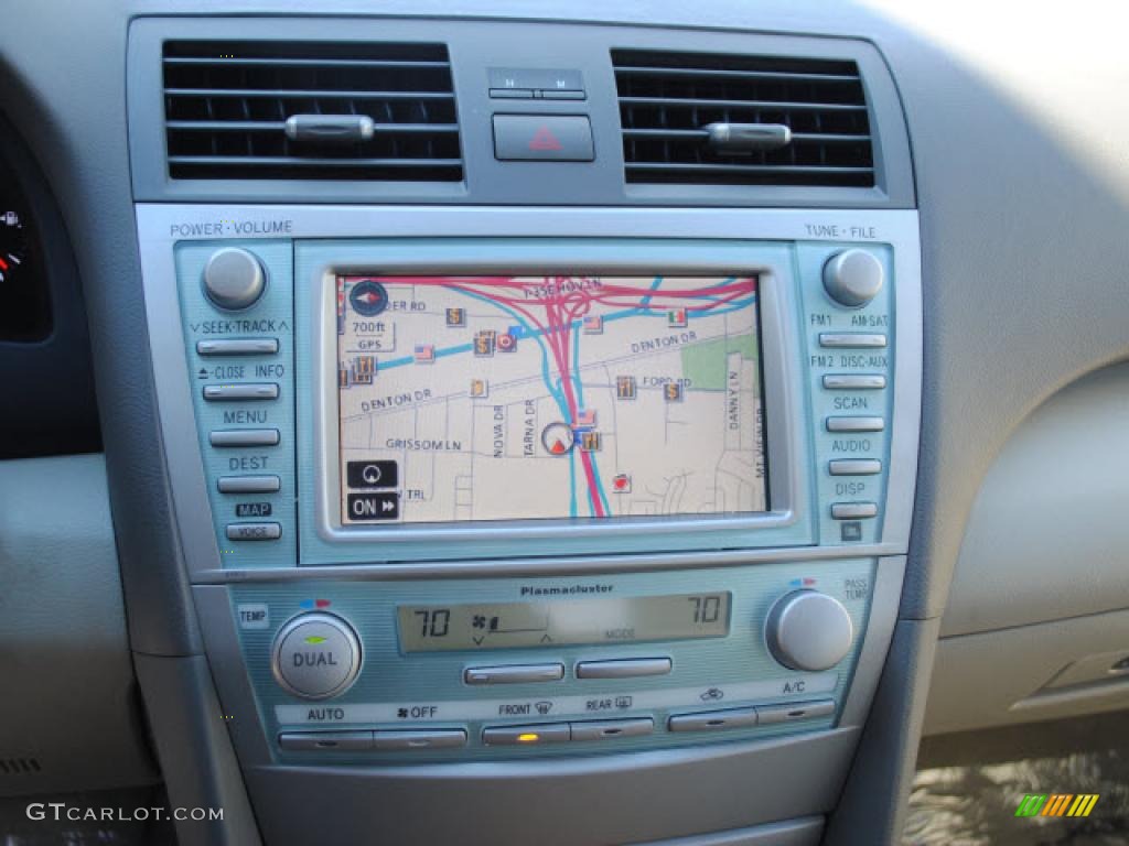 2007 Camry XLE V6 - Black / Bisque photo #13