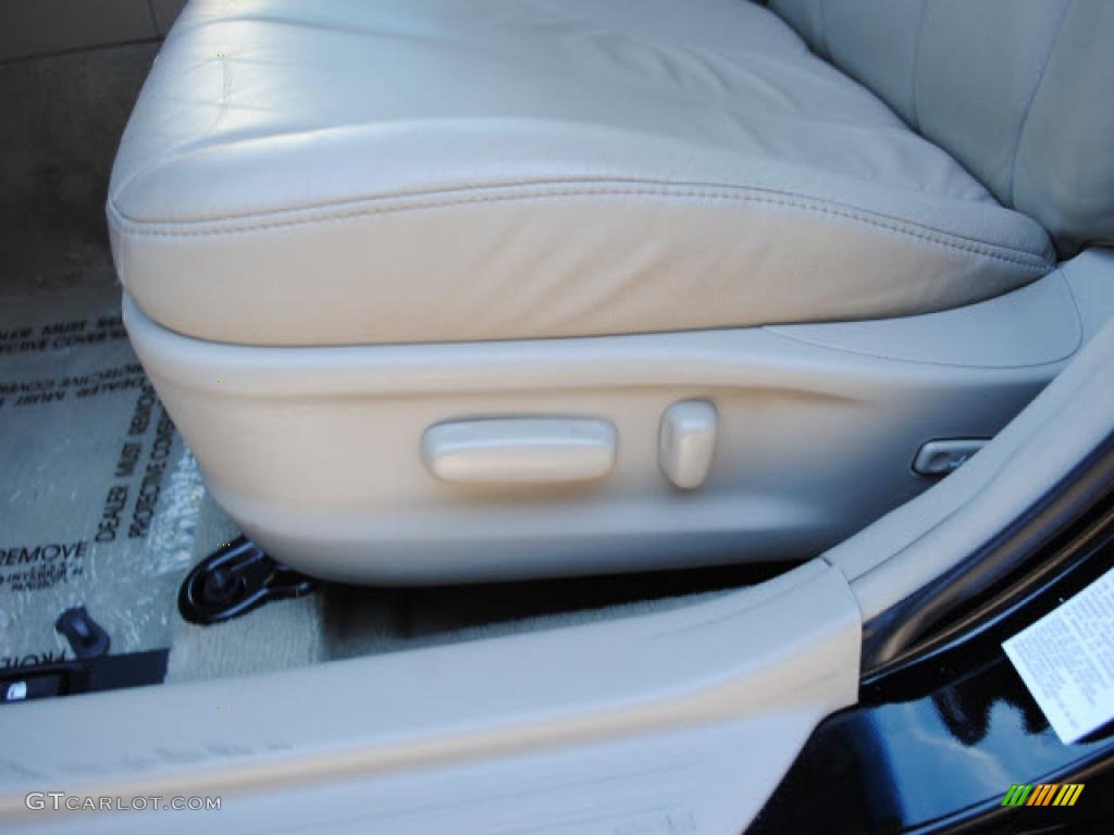 2007 Camry XLE V6 - Black / Bisque photo #15