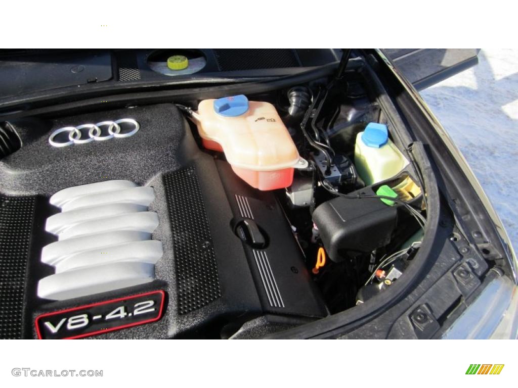 2002 Audi S6 4.2 quattro Avant 4.2 Liter DOHC 40-Valve VVT V8 Engine Photo #43778880