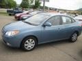 2007 Seattle Light Blue Hyundai Elantra GLS Sedan  photo #1