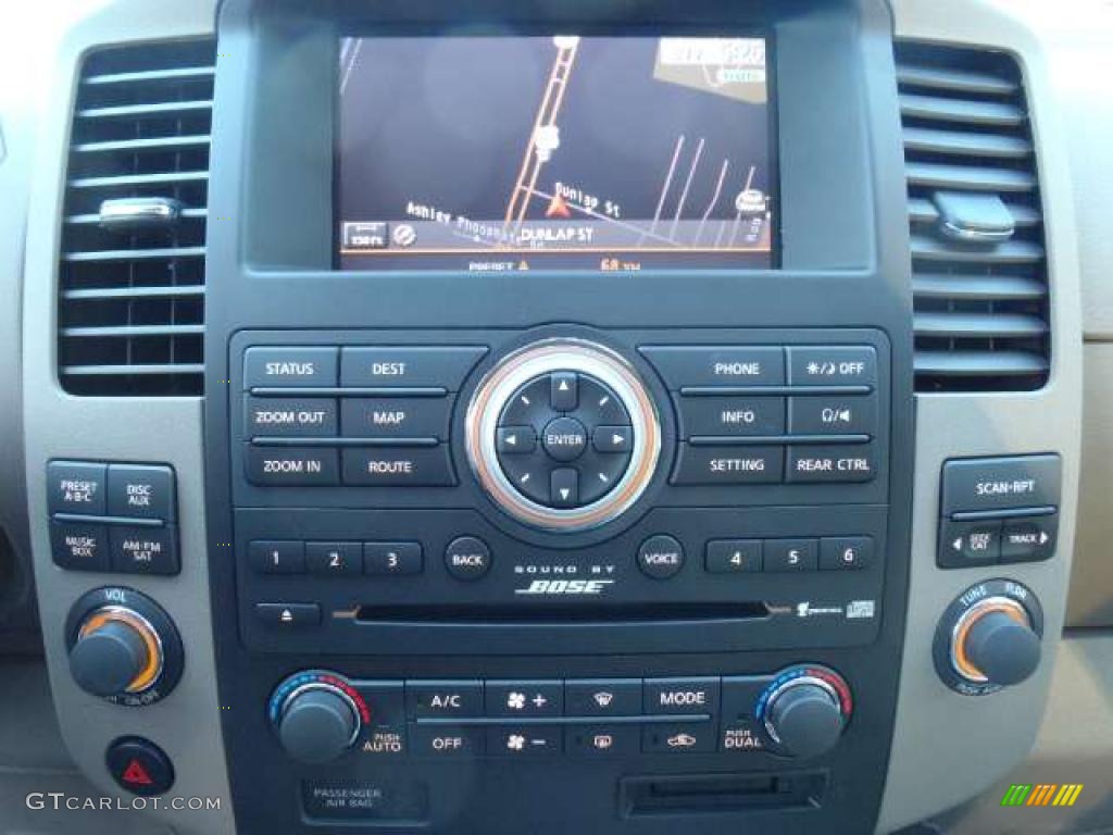 2011 Nissan Pathfinder LE 4x4 Controls Photo #43782750