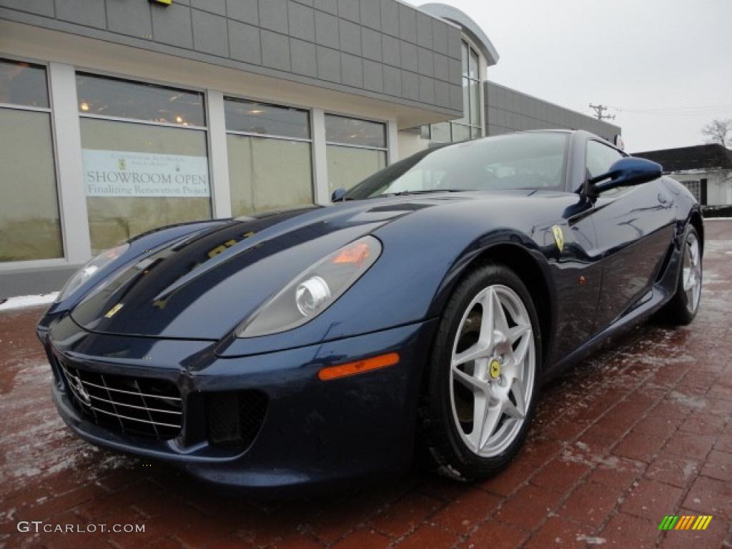 Tour de France Blue 2007 Ferrari 599 GTB Fiorano F1 Exterior Photo #43783930