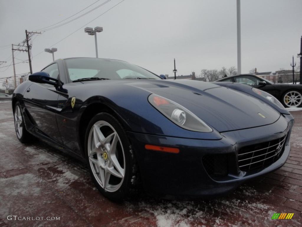 Tour de France Blue 2007 Ferrari 599 GTB Fiorano F1 Exterior Photo #43784050