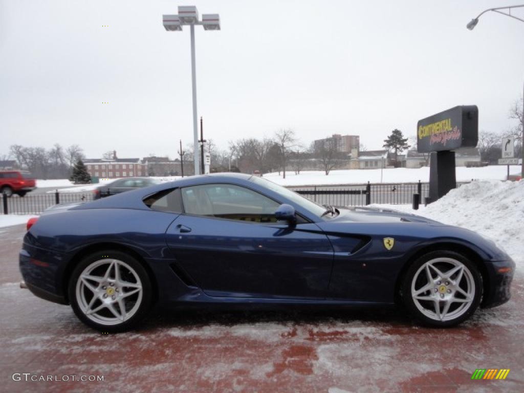 Tour de France Blue 2007 Ferrari 599 GTB Fiorano F1 Exterior Photo #43784066