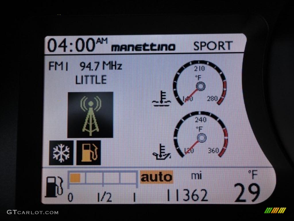2007 Ferrari 599 GTB Fiorano F1 Gauges Photo #43784266