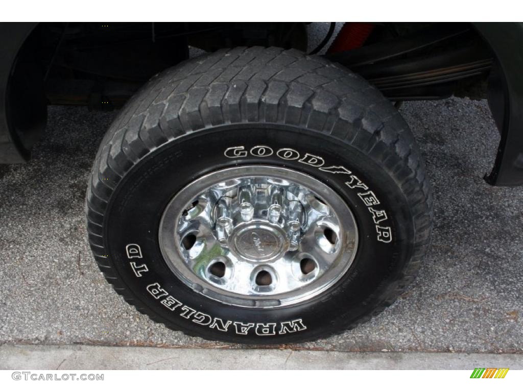 2003 F250 Super Duty FX4 SuperCab 4x4 - Dark Shadow Grey Metallic / Medium Flint Grey photo #22