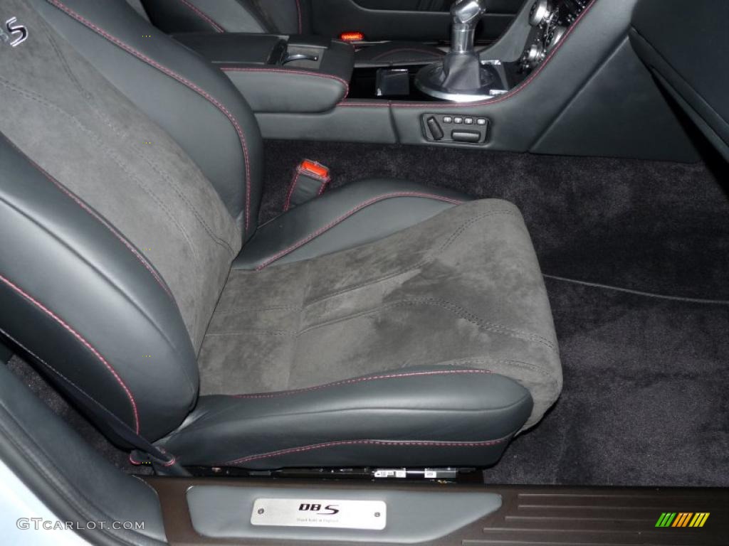 Obsidian Black Interior 2009 Aston Martin DBS Coupe Photo #43788026