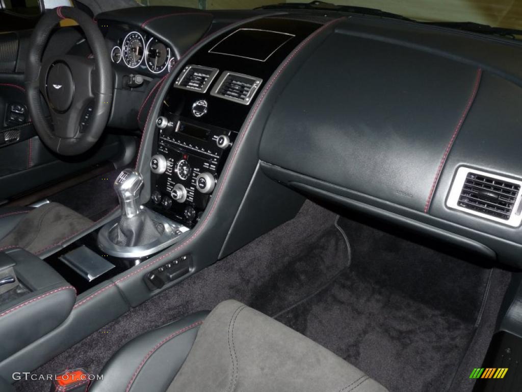 2009 Aston Martin DBS Coupe Obsidian Black Dashboard Photo #43788047