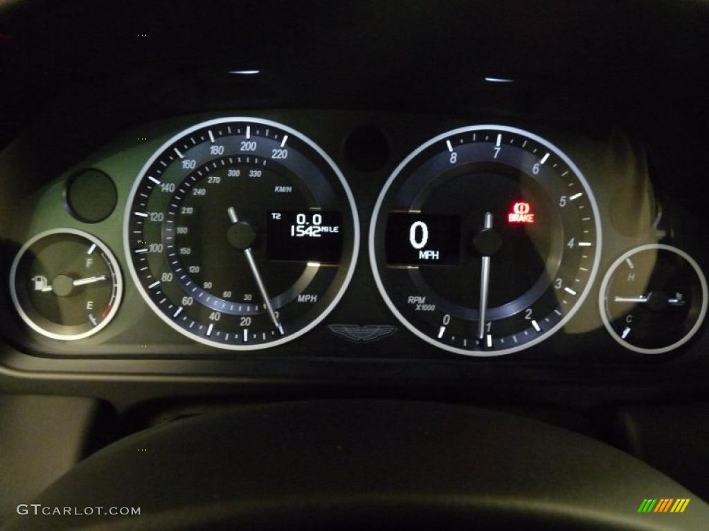 2009 Aston Martin DBS Coupe Gauges Photo #43788174