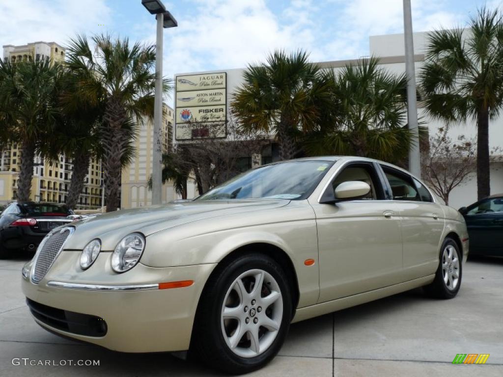 Winter Gold Metallic 2006 Jaguar S-Type 4.2 Exterior Photo #43788242