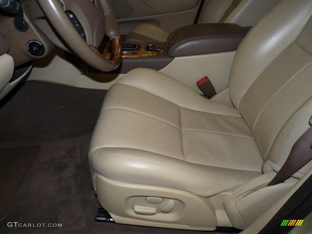 2006 S-Type 4.2 - Winter Gold Metallic / Champagne photo #17