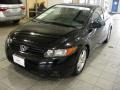 Nighthawk Black Pearl - Civic EX-L Coupe Photo No. 2