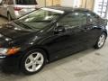 Nighthawk Black Pearl - Civic EX-L Coupe Photo No. 4