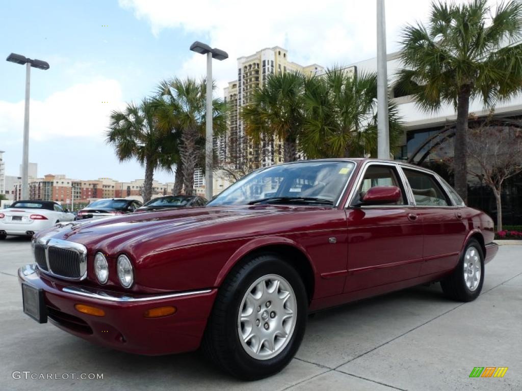 Carnival Red 2000 Jaguar XJ XJ8 Exterior Photo #43788810