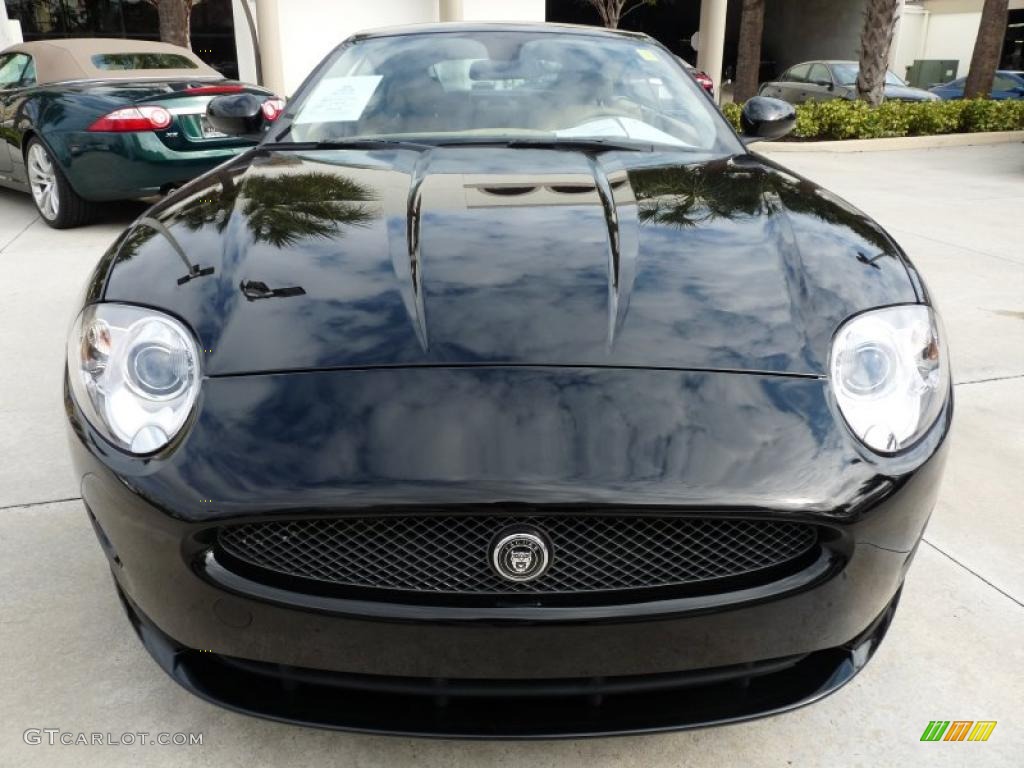 Ebony Black 2008 Jaguar XK XK8 Coupe Exterior Photo #43788914