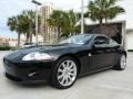 Ebony Black 2008 Jaguar XK XK8 Coupe Exterior