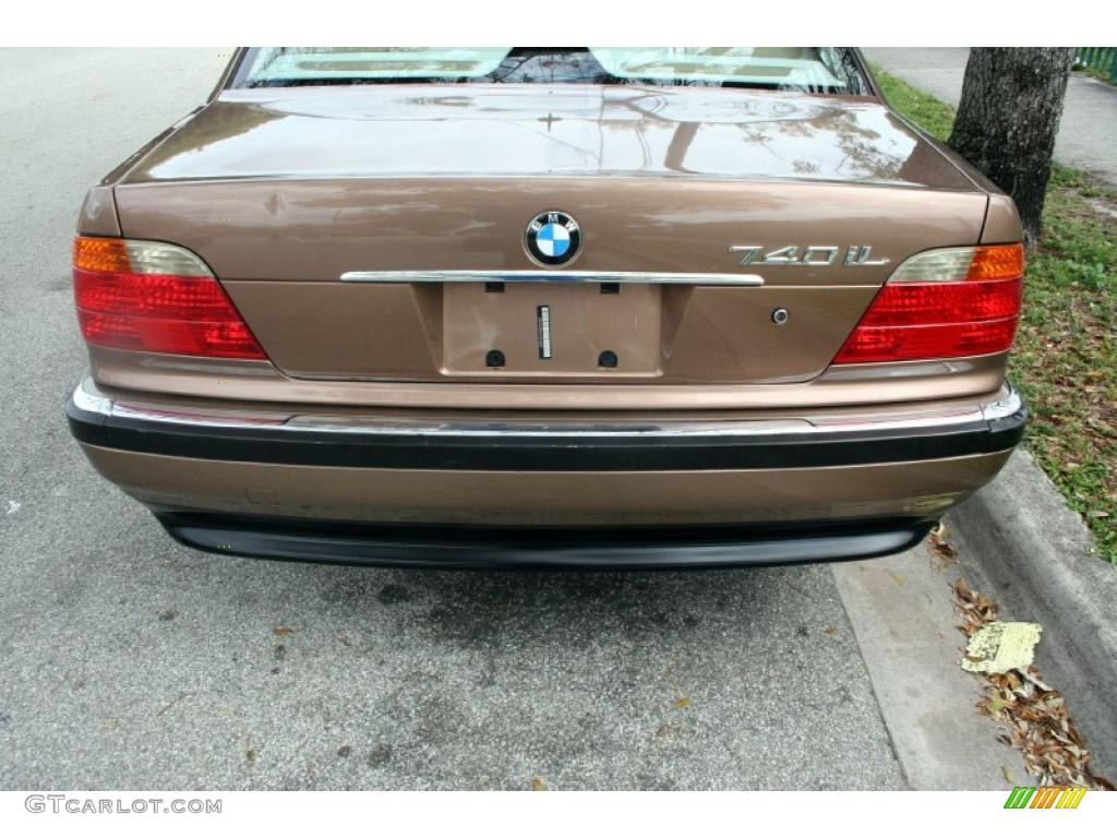 2000 7 Series 740iL Sedan - Impala Brown Metallic / Sand photo #7