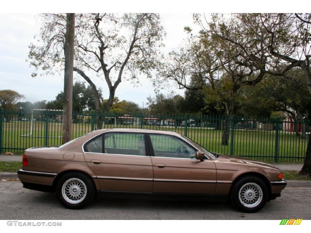 2000 7 Series 740iL Sedan - Impala Brown Metallic / Sand photo #10