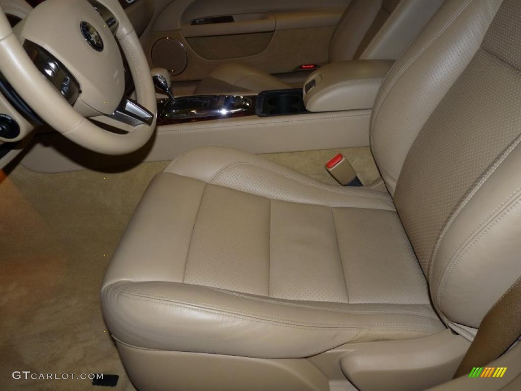 Caramel Interior 2008 Jaguar XK XK8 Coupe Photo #43789137