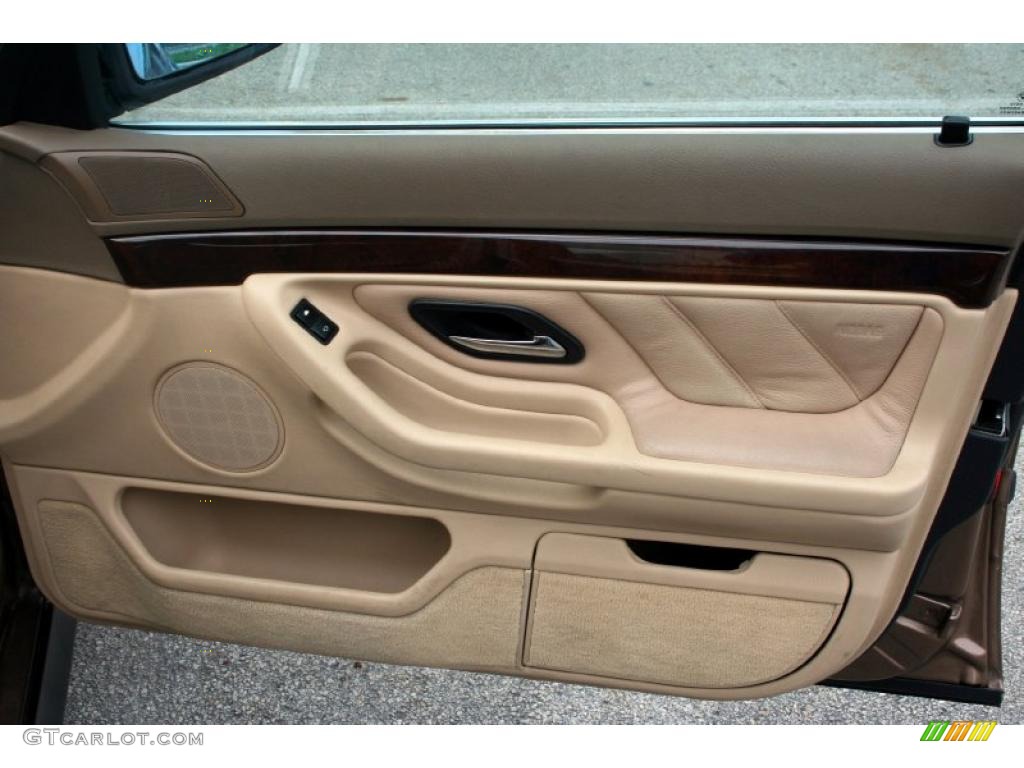 2000 BMW 7 Series 740iL Sedan Sand Door Panel Photo #43789258