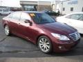 2009 Cabernet Red Pearl Hyundai Genesis 3.8 Sedan  photo #2