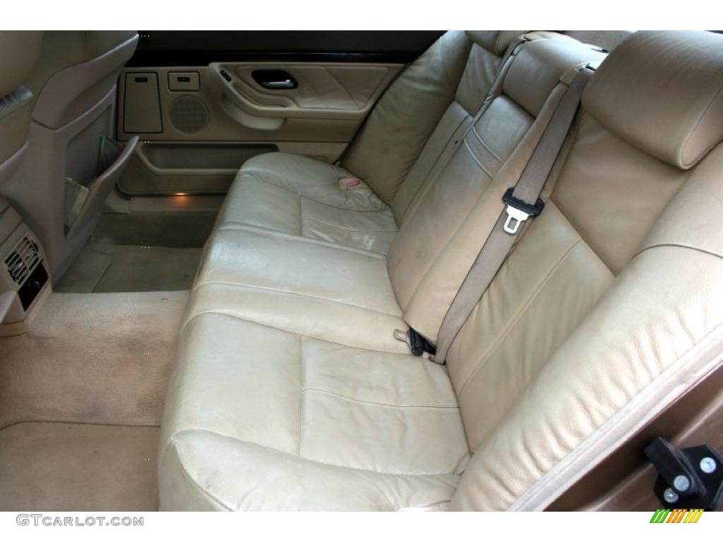 Sand Interior 2000 BMW 7 Series 740iL Sedan Photo #43789550