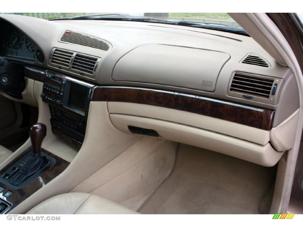 2000 7 Series 740iL Sedan - Impala Brown Metallic / Sand photo #48