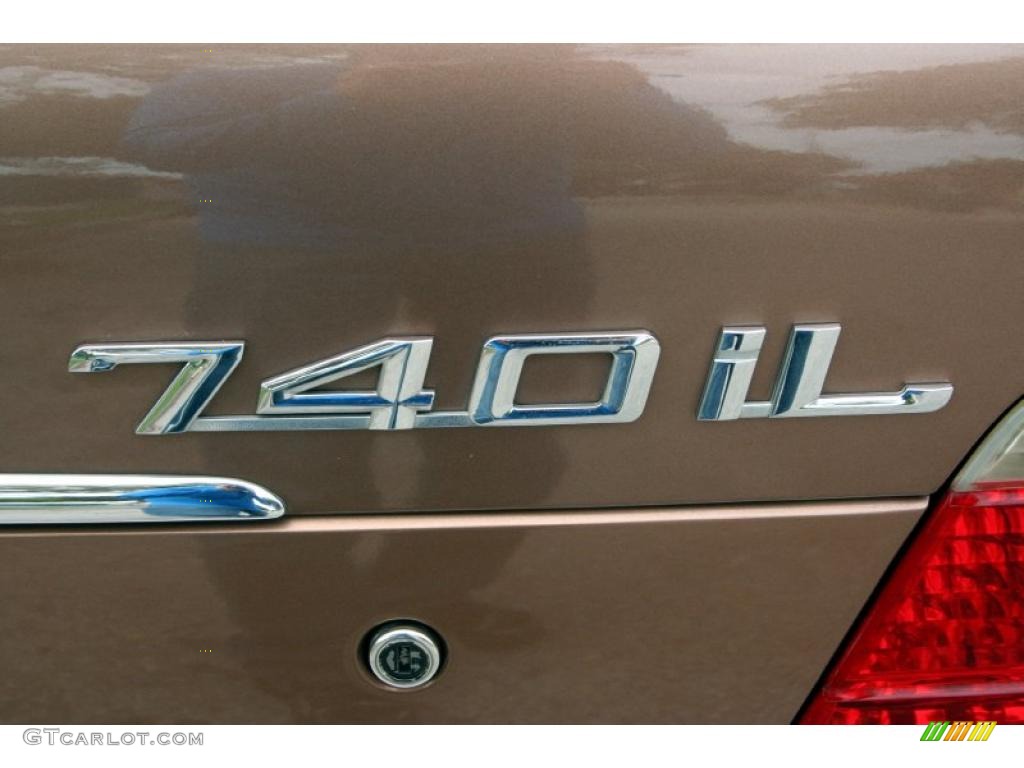 2000 7 Series 740iL Sedan - Impala Brown Metallic / Sand photo #50